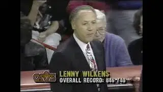 Bulls intros vs. Cleveland Cavaliers - 02/13/1993