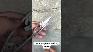 CRKT Snaplock: The Most Unique Knife Design Ever!