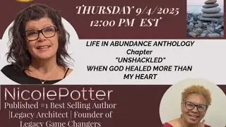 Encore Broadcast Author Tour - Coffee Conversations With Sandy Book Talks with Nicole Potter