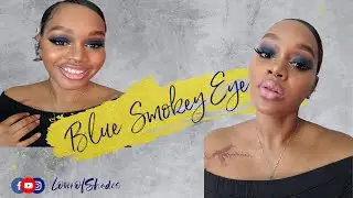 Deep Blue Smokey Eye Makeup Tutorial |  LOVEROFSHADES