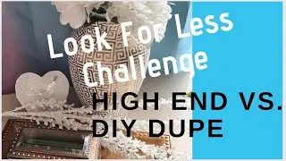 LOOK FOR LESS CHALLENGE January 2022 / High End Dupe