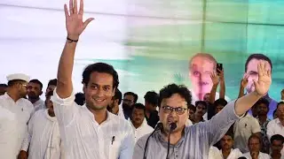 Former minister Jaywardhan Singh addressed the #Justice_Satyagraha organized in #Ashoknagar.