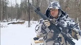 Газовый блок с отверстиями и штифтами... Ретро AR-15