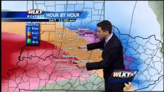 Winter storm warning in effect Friday night