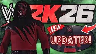 WWE 2k26 HUGE UPDATE TODAY + ALL NEW DETAILS: KANE, UNIVERSE MODE & CREATIONS!