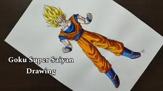 Drawing Goku | Super Saiyan | Dragonball Z