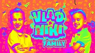 “Vlad Niki Family” Logo  Effect (Reverse,Water,Movie Teather) And Other Effects