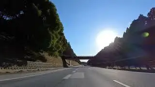 【4K Drive】茨城→東京｜潮来IC〜首都高湾岸線｜夕方の高速ドライブ｜Japan Highway Drive