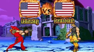 JoJo's Bizarre Adventure - Rolmastey (USA) VS (USA) Deathn0telk [jojobanr1] [Fightcade] [ジョジョの奇妙な冒険]