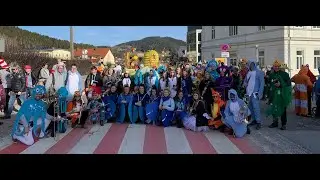 Großer Faschingsumzug in Lasberg 2020