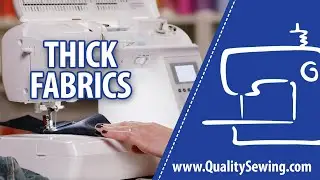 Sewing Through Denim & Thick Fabrics with Sewing Machines