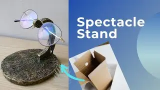 Specs/Goggle Holder|Mobile holder|Key holder|How to make sunglasses stand from cardboard|Jiffy art