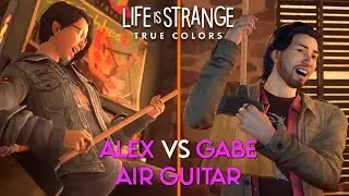 Alex Chen vs Gabe Chen Air Guitar - Life is Strange True Colors Choices Comparison