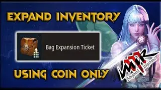 MIRM EXPAND YOUR INVENTORY SLOT | BAG EXPANSION SLOT | USING COIN ONLY | MIR M TIPS GUIDES