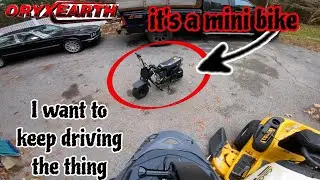 Мини-байк ORYXEARTH 105 куб. см