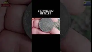 DETECCION MET&Aacute;LICA EN URUGUAY - MONEDA ANTIGUA 🇺🇾 #metaldetecting #reels #metaldetector