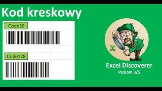 Excel - Kod kreskowy w Excelu - porada 331