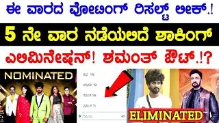 Shamanth Bro Gowda Eliminated in 5th Week Bigg Boss Kannada 8 | Bigg Boss Second Innings Elimination