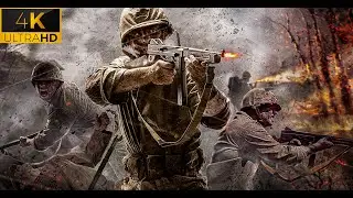 Marine Raiders in Pacific Front - Raid on Makin Island - Call of Duty World at War - 4K