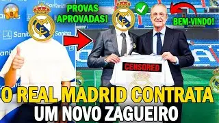✅OFICIAL! O REAL MADRID CONTRATOU UM NOVO DEFENSOR! EXCELENTE CONTRATAÇÃO! NOTÍCIAS DO REAL MADRID
