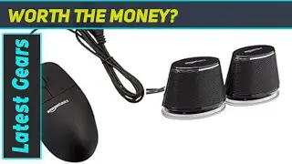 reviewAmazon Basics V620 USB Computer Speakers & 3-Button Wired USB Mouse Review