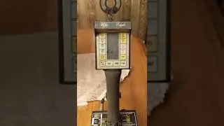 White's Eagle II SL Metal Detector initial start-up.