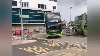Southern vectis buses at Ryde and Newport and a few pics of Portsmouth buses and trains