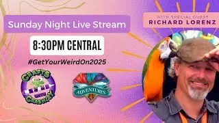 #GetYourWeirdOn2025 LIVE with Richard Lorenz!