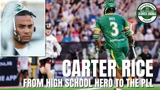 Carter Rice: From high school hero to the PLL&nbsp; &mdash; Chasing the Goal podcast