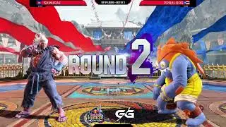 Samurai (Akuma) vs PRBalrog (Blanka) - Losers Top 24 - SF6 | GX2