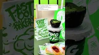 Modern Green Bakery Packaging Set &ndash; Stylish Eco Paper Bags, Dessert Boxes & Drink Cups