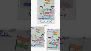 Doraemon and Nobita🇮🇳💖happy republic day💖🇮🇳 January 26🇮🇳&hearts;️