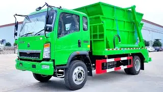 Howo Light 8CBM Swing Arm Garbage Truck
