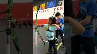 Age 10, but her archery skills? UNREAL! 🤯🔥 #archery #archeryskills