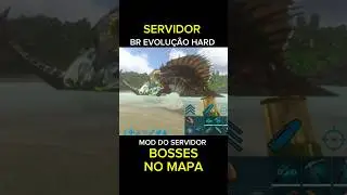 Servidor de Ark mobile com MOD HARD😱 Entre agora #shorts #ark #arksurvivalevolved #arkmobile