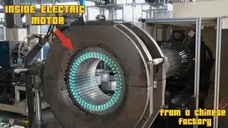 Inside Electric Motor Factory Process | How Electric Motors Are Made