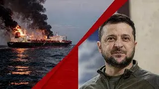 Загадочные взрывы на теневом флоте России! Два нефтяных танкера, попавших под санкции, сгорели в ...