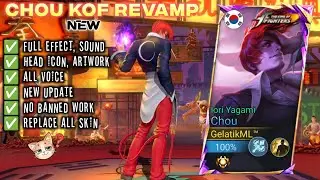 SCRIPT SKIN CHOU KOF REVAMP FULL EFFECT VOICE NEW PATCH