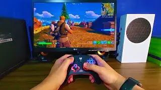 [60FPS]Fortnite no Building Gameplay No Commentary on Xbox Series S Handcam