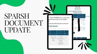 How do I upload my birth certificate to Sparsh I मैं अपना  Birth certificate को कैसे अपलोड करूं