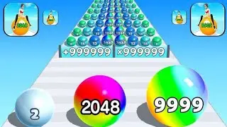 ball run 2048 game live streaming #ballrun #live #short
