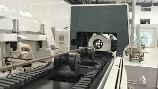 Bodor laser tube cutter on Square tube