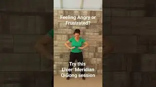 Stimulate the LIVER MERIDIAN to dispel anger or frustration! Try the Full QiGong Session #qigong