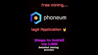 How to mine Phoneum Free// Steps to install// Legit Application