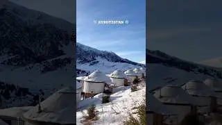 Kyrgyzstan the most underrated tourist destination | Snow Drive | Eagle Hunter| Issykul Lake #travel