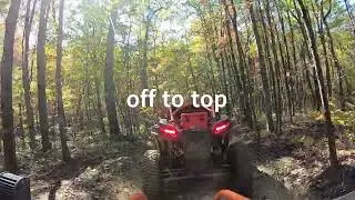 Ride Royal Blue Tackett Creek Oct 2025 sand cave to top of the world