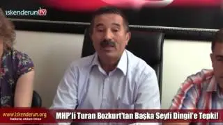 MHP&rsquo;li Bozkurt Başkan Seyfi Dingil&rsquo;i Eleştirdi