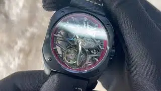 AESOP Square Skeleton Tourbillon Watch for Men 7067 #tourbillonwatch #aesop #luxurywatches #watch
