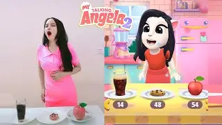 Cosplay Angela In game My Talking Angela 2 In Real Life