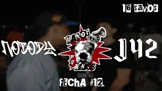 Nobody vs J42 l 16vos de Final l Fecha #12